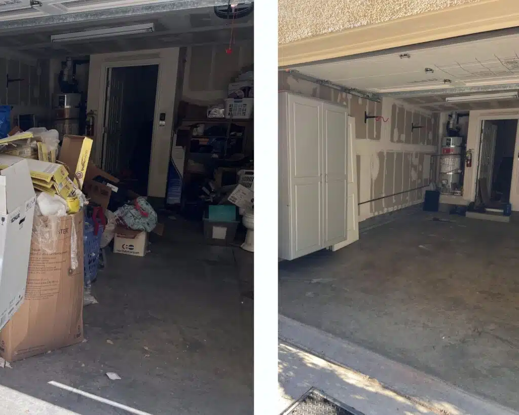 Garage and Attic Cleanout by Zero Junk