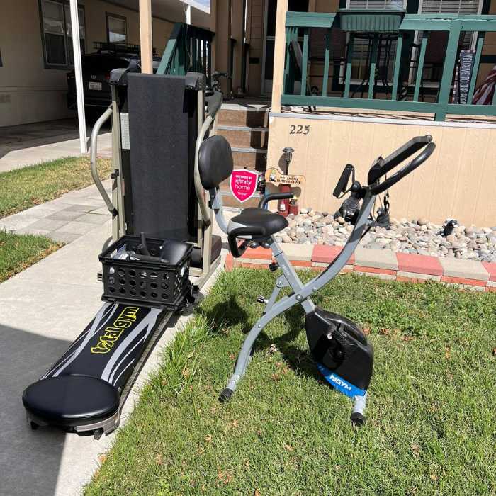 Home Gym Equipment Removal Before
